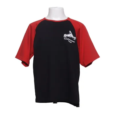 Honkball T-shirt (Zwart, Rood) van Promodoro Katoen
