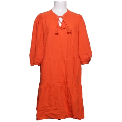 Jurk (Oranje) van Vero Moda Katoen