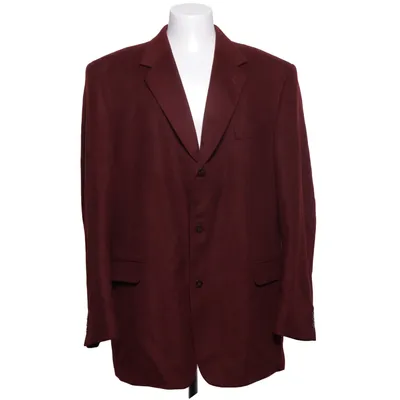 Kavaj (Röd) från Holmens Herr Kashmir, Viskos, Ull