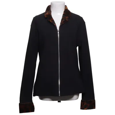 Jacket (Black, Brown) from Mona Elastane, Polyester
