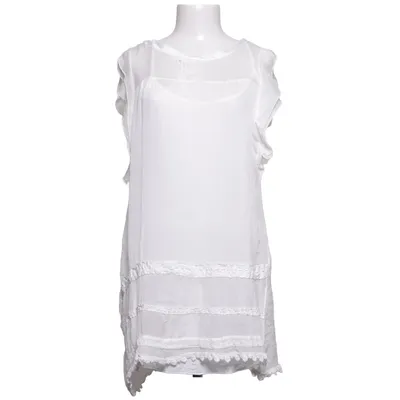 Top (Wit) van Superbugs Elastaan, Zijde, Viscose