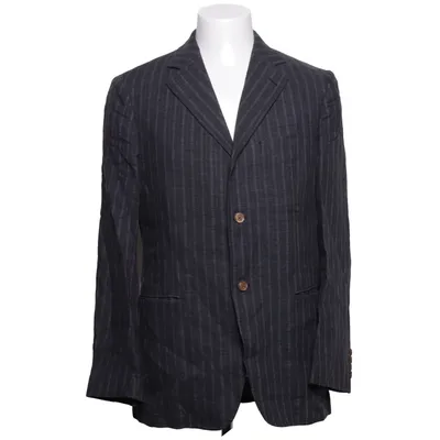 Blazer (Gray) from Lab Pal Zileri Linen, Viscose