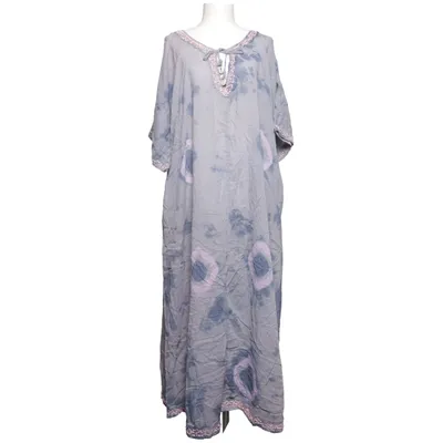 Caftan (Gris, Bleu, Rose) de Agencies Turquoise Coton