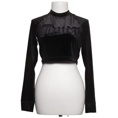 Crop top (Noir) de Juicy Couture Sport Élasthane, Polyester