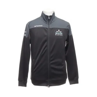 Träningsjacka (Svart, Grå) från Stanno Polyester