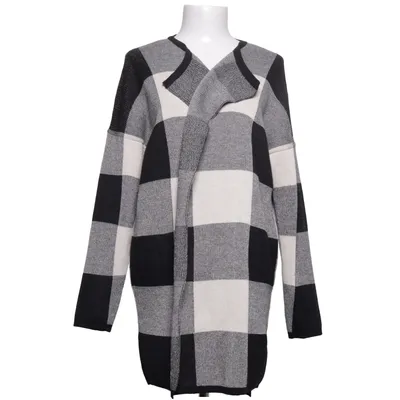 Cardigan (Noir, Blanc, Gris) de Gabriella K. Acrylique, Polyester