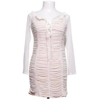 Dress (White, Beige) from Honey Punch Elastane, Polyester