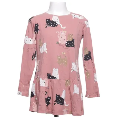 Kjole (Pink, Flerfarvet) fra Lindex Kids Bomuld