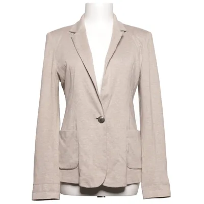 Blazer (Beige) from Rich and Royal Elastane, Polyester, Viscose