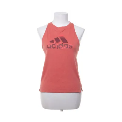 Débardeur de sport (Rouge) de Adidas Coton, Polyester, Viscose
