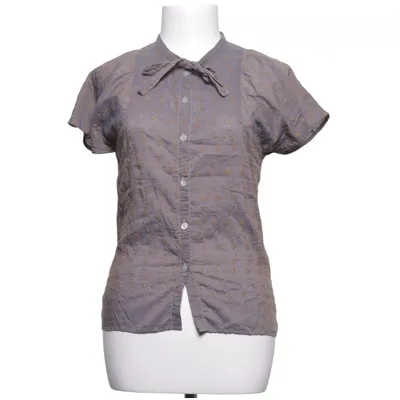 Short sleeve shirt (Gray) from Nygårdsanna Cotton, Silk