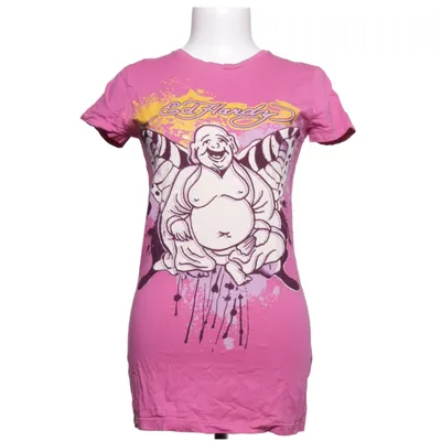 T-shirt (Pink) from Ed Hardy by Christian Audigier Cotton