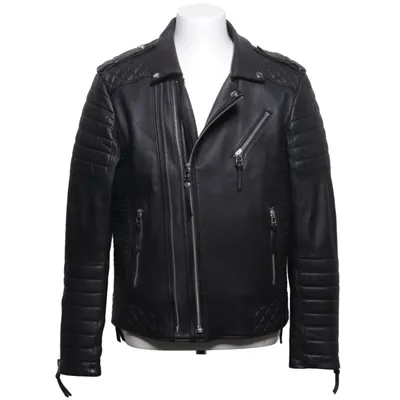 Bikerjack (Zwart) van Boda Skins Leer