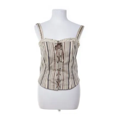 Korsett (Beige, Svart) från Comma Bomull, Elastan, Polyester