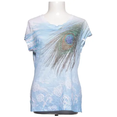 T-shirt (Blue, White, Multicolored) from Perfetto Cotton, Elastane