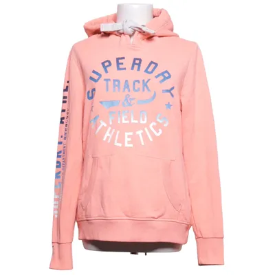 Hoodie (Pink) from Superdry Track & Field Cotton, Polyester