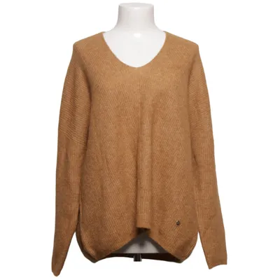 Trui (Thora V-neck Knit) van Mos Mosh Alpacawol, Elastaan, Polyamide