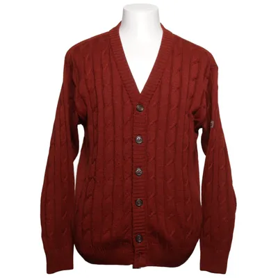 Strickjacke (Rot) von Breidhof Acryl, Merinowolle