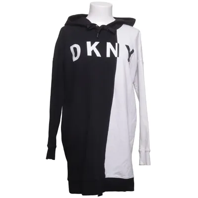 Hood dress (Black, White) from DKNY Sport Cotton, Elastane