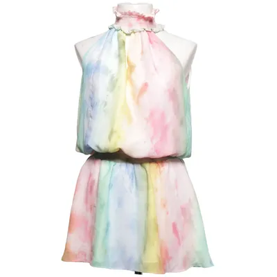 Kjole (Pink, Flerfarvet) fra Amanda Uprichard Polyester