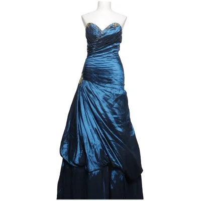 Evening gown (Blue) from Scarlett Polyester