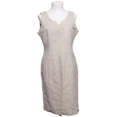 Dress (Beige) from Jensen Women Only Elastane, Linen, Viscose