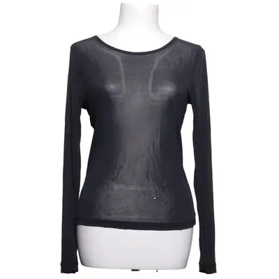 Langærmet t-shirt (Sort) fra Twilfit Silke