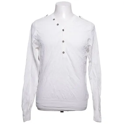 Henley T-shirt (Hvid) fra Zara Man Bomuld, Linned