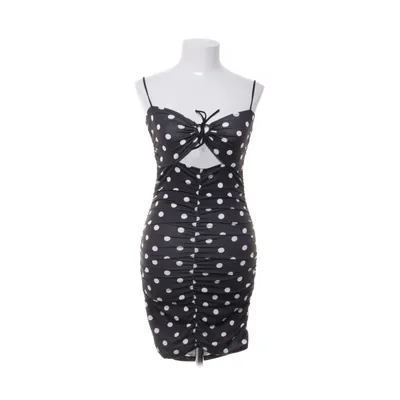Dress (Black, White) from Nelly Elastane, Polyester