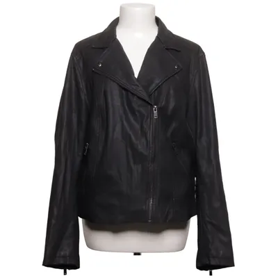 Biker jacket (Black) from XLNT by KappAhl Polyester, Polyurethane
