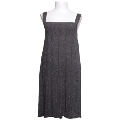Dress (Gray) from Topshop Tall Acrylic, Metallic fiber, Polyamide