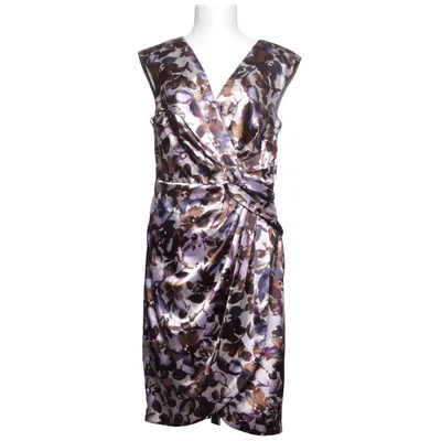 Dress (Purple, Brown, Multicolored) from London Times Elastane, Polyester