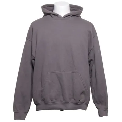 Huvtröja (Grå) från Gildan Bomull, Polyester