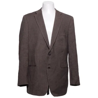 Blazer (Brown) from Turo Tailor Polyester, Viscose, Wool