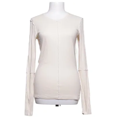 Base layer shirt (Beige) from Arket Cotton, Elastane