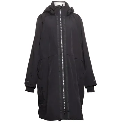 Wintermantel (Schwarz) von Zizzi Polyamid, Polyester