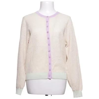 Cardigan (Beige, Lila, Groen) van Zara Linnen, Polyester