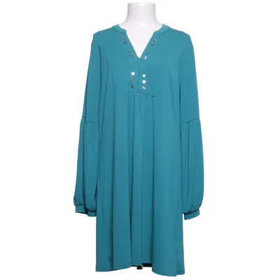 Dress (Blue) from Signature Experience Elastane, Polyester, Viscose