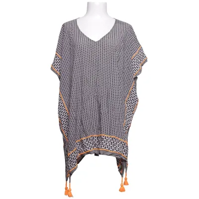 Beach dress (Black, White, Orange) from Seafolly Viscose