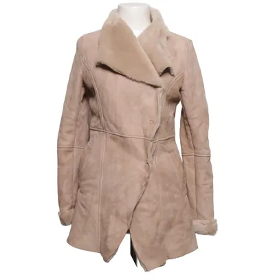 Shearlingjacka (Beige) från Primeboots Skinn, Polyester