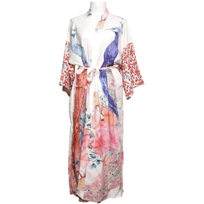 Kimono (Wit, Meerkleurig)