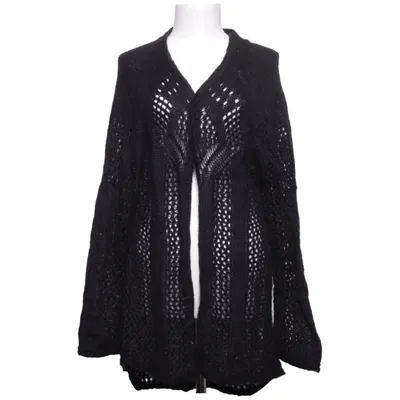 Cardigan (Noir) de WERA Stockholm Acrylique, Mohair, Polyamide