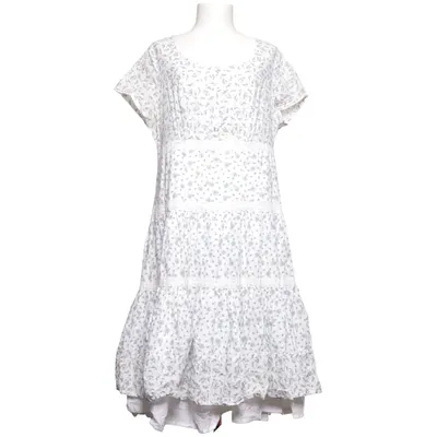 Robe (Blanc, Bleu) de Mia Linea Coton