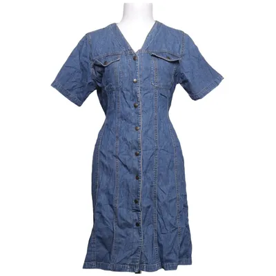 Denim jurk (Blauw) van Roxy Katoen