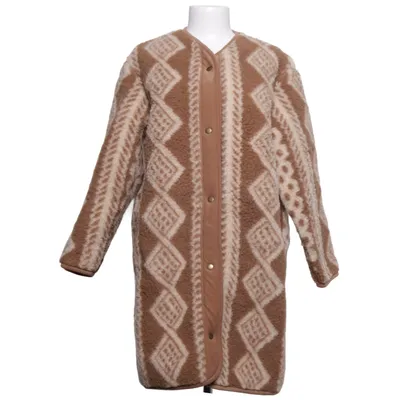Cardigan (Bruin, Wit) van Alwero Wol