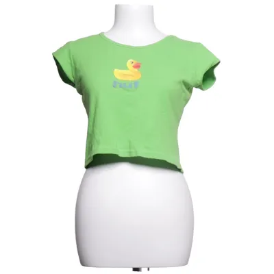 T-shirt (Groen) van HUF Katoen, Elastaan