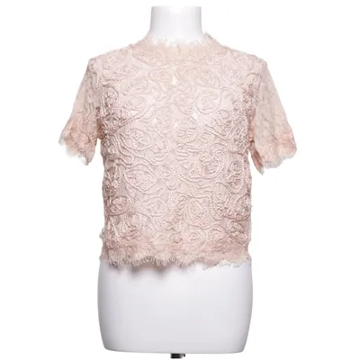 Top (Beige) from Zara Trafaluc Polyamide, Viscose