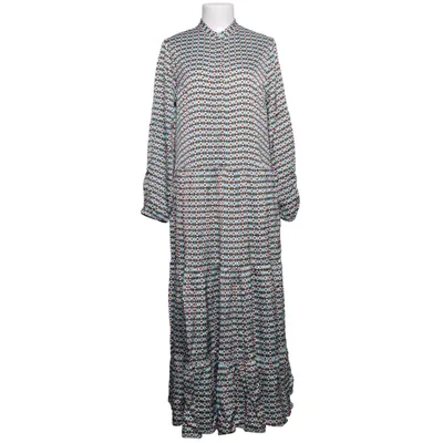 Robe longue (Bleu, Marron, Blanc) de Robert Friedman Viscose