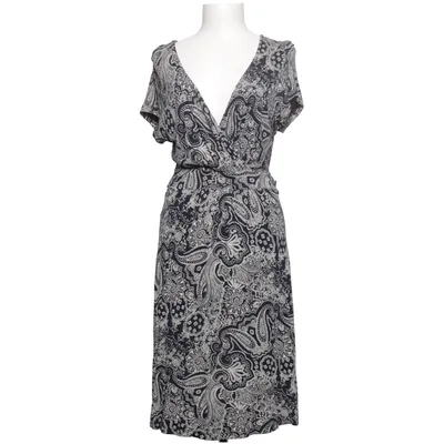 Robe (Bleu, Blanc) de Fatface Viscose