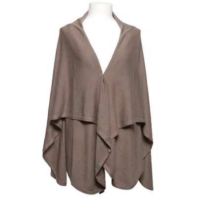 Poncho (Marron) de Yaya Acrylique, Viscose